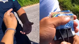 Un policía estatal de Campeche es investigado por Asuntos Internos tras difundirse un video en redes sociales.
