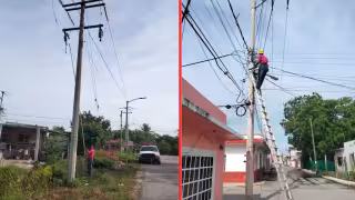 Pobladores exigen a CFE más transformadores y cambio de cables viejos.