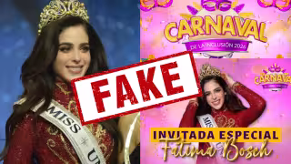 Descartan evento de Carnaval con Fátima Bosch en Mérida: era un rumor en redes