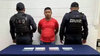 El detenido fue identificado como Fredy Enrique “N”.