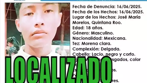 Autoridades desactivaron la ficha de búsqueda de Jesús al ser encontrado