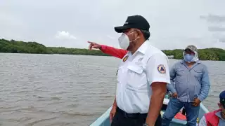 Ríos Candelaria y Palizada al borde de su nivel máximo por lluvias del Huracán Milton