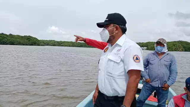 Los ríos Candelaria y Palizada están cerca de alcanzar su Nivel de Aguas Máximas Ordinarias (N.A.M.O.), representando un riesgo por el Huracán Milton