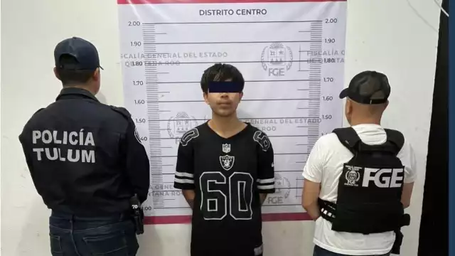 El detenido fue identificado como Moisés Alejandro “N” y fue trasladado al Ministerio Público