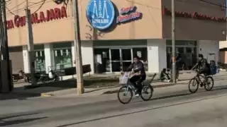 Una trabajadora de la tienda al percatarse del robo, corrió tras el sujeto sin poder alcanzarlo