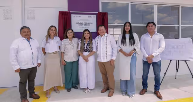 Se invirtieron 2 millones 789 mil 238 pesos en la Escuela Primaria Casa Otoch