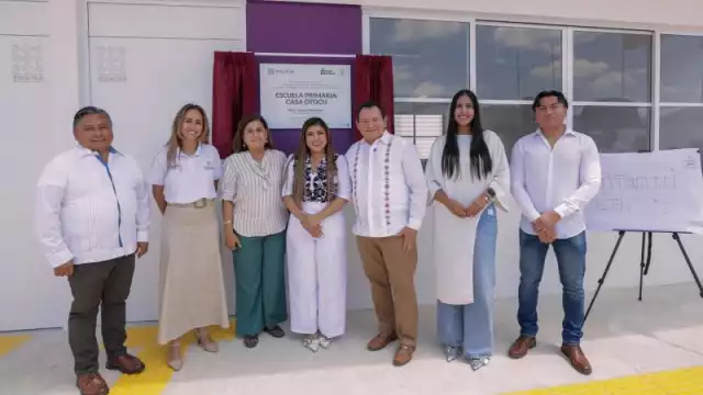 Se invirtieron 2 millones 789 mil 238 pesos en la Escuela Primaria Casa Otoch
