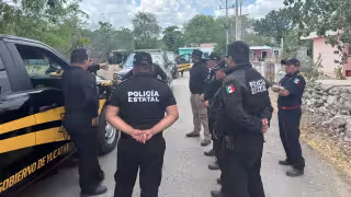 Policía de la SSP muere tras sufrir afectaciones por el intenso calor en monte de Maxcanú