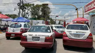 Taxis de Ciudad del Carmen anuncian incremento en tarifa mínima de 50 pesos 