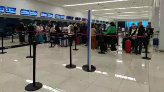 Aeropuerto de Mérida opera sin contratiempos este martes