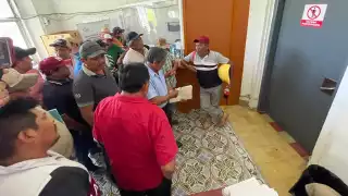 Productores de Ich-Ek protestan contra CFE por corte de energía en pozos de riego