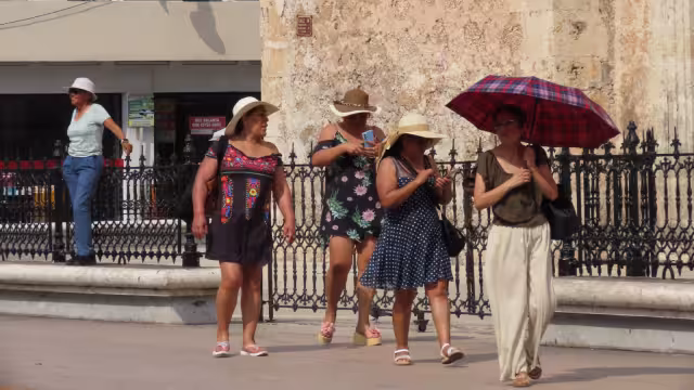 Se espera mucho calor en Mérida durante este fin de semana