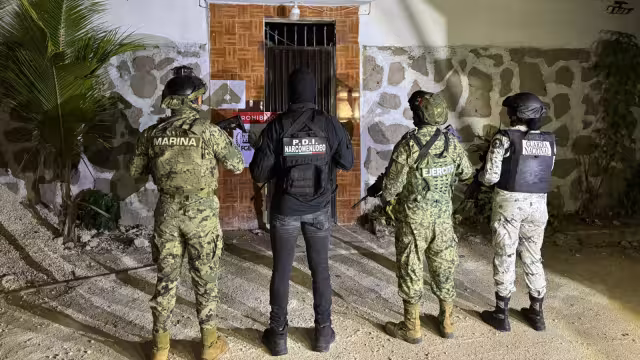 Elementos de diferentes secretarías y corporaciones participaron en el operativo.