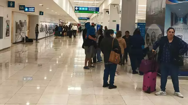 El aeropuerto de Mérida registra buena afluencia de pasajeros