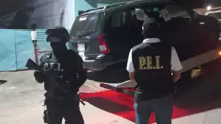 El vehículo se encontraba en un predio en la colonia Mulchechén