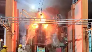 Fuego en subestación de la CFE no deja daños mayores ni lesionados