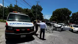 Elementos de tránsito aseguraron el área