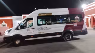 Vecinos cuestionan traslado de personal en ambulancia de Yobaín durante evento de zumba en Baca