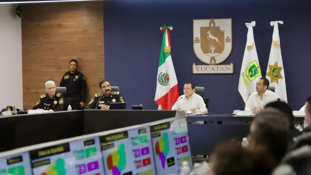 Joaquín Díaz Mena y Luis Felipe Saidén destacaron la importancia de conservar la seguridad