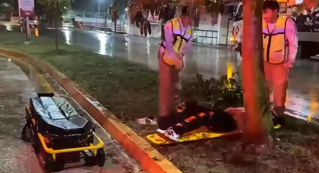 Motociclista lesionado en López Portillo; posible acompañante abandonó el lugar