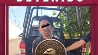 Detienen a una persona con presuntas sustancias ilícitas en la colonia Granjas de Campeche
