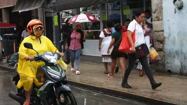 Se prevén lluvias moderadas a fuertes en Mérida