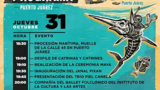 El Hanal Pixán de Puerto Juárez contará con concursos, presentaciones y desfile de catrinas