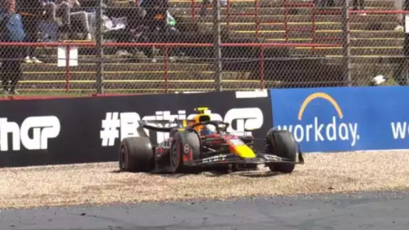 En la última práctica libre del GP de Gran Bretaña, Checo Pérez terminó noveno En la última práctica libre del GP de Gran Bretaña, Checo Pérez terminó noveno