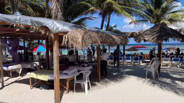 Los turistas presuntamente llegaron en un crucero