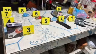 Detenidos y decomiso de drogas y armas en Calakmul