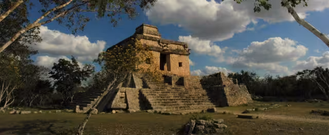 Dzibilchaltún es una de las zonas arqueológicas cerradas actualmente