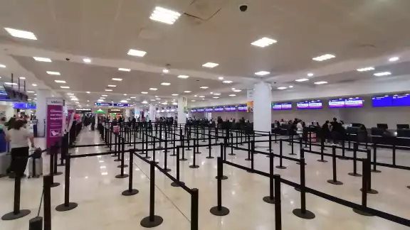 Los vuelos aterrizaron en aeropuertos cercanos a Cancún, como Tulum, Cozumel y Mérida Los vuelos aterrizaron en aeropuertos cercanos a Cancún, como Tulum, Cozumel y Mérida