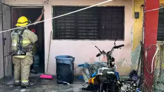 Se cree que la casa contaba con una fuga de gas, lo que causó que el siniestro se hiciera más fuerte