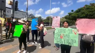 Estudiantes protestaron contra el Director de la CTM en Mérida