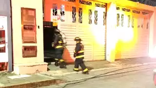 Los tragahumo cerraron las válvulas del tanque dañado y evitaron una concentración inflamable