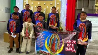  Jóvenes campechanos, los más fieles guadalupanos   