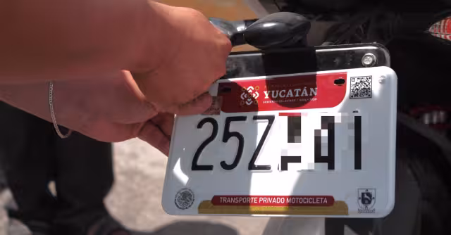 El trámite del reemplacamiento 2026 en Yucatán concluye en junio