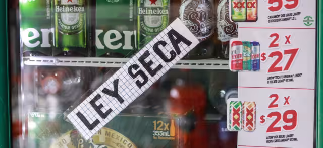 Se prevé la aplicación de la Ley Seca en México