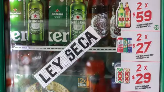 Se prevé la aplicación de la Ley Seca en México