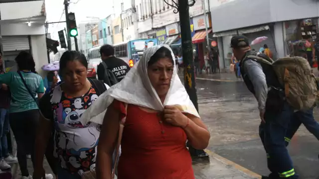 Las lluvias iniciarán durante la tarde en Yucatán