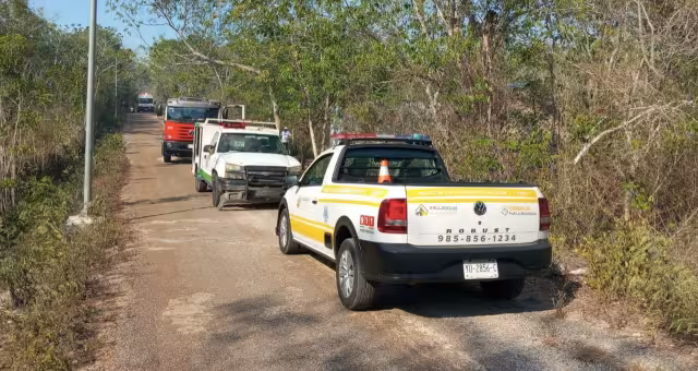 Al quemar su parcela, un hombre de campo provoca un incendio en los montes Xkampenpén