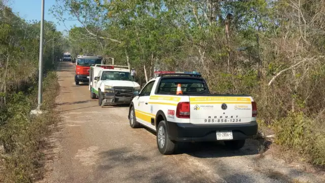 Al quemar su parcela, un hombre de campo provoca un incendio en los montes Xkampenpén