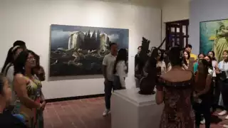  Ciudad del Carmen: Exhiben obra pictórica en El Guanal   
