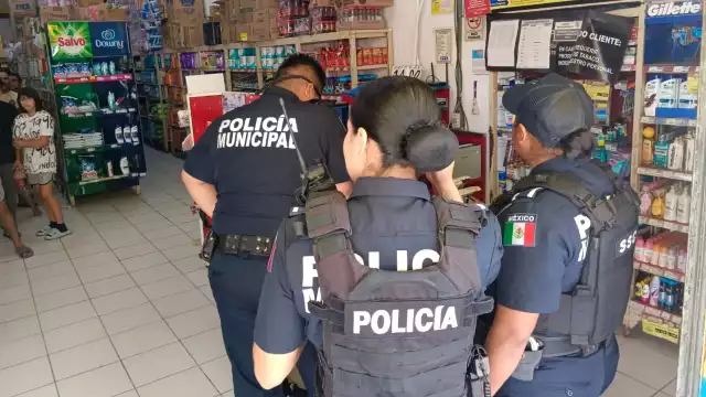 Policías se encargaron del presunto robo