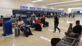 Lluvias en la CDMX retrasan tres vuelos al aeropuerto de Mérida