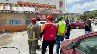 l fuerte estallido provocó el rápido despliege de los cuerpos de emergencia.
