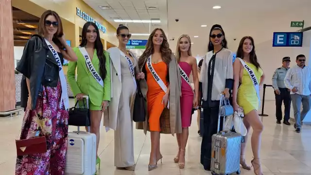 Llegan Miss Universo a Yucatán