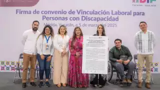 Fortalece Gobierno de Yucatán inclusión laboral de personas con discapacidad
