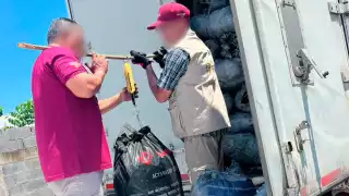 Profepa aseguró 23 toneladas de carbón vegetal en Hopelchén.