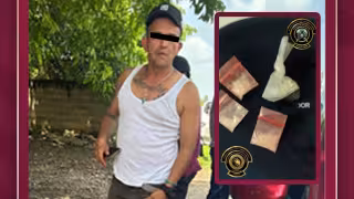 Detienen a presunto distribuidor de drogas en ejido Plan de Ayala, en Carmen